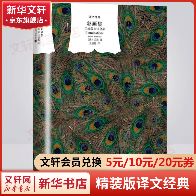 彩画集:兰波散文诗全集 精装版 译文经典 十九末法国生活风情经典文学