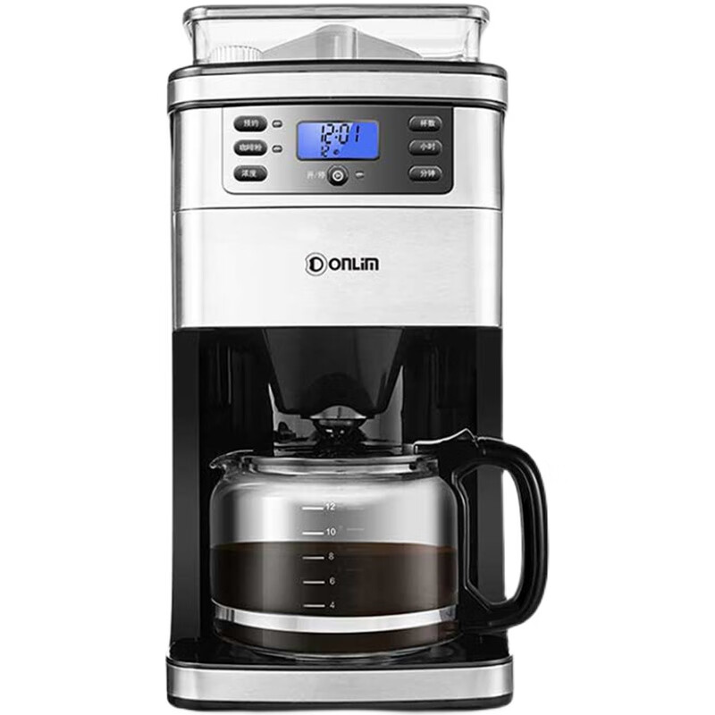 东菱(donlim)/东菱 dl-kf1061咖啡机全自动现磨豆粉两用滴漏美式all