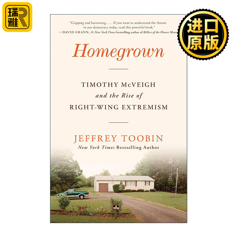 英文原版 homegrown 土生土长 蒂莫西·麦克维和右翼极端主义的兴起