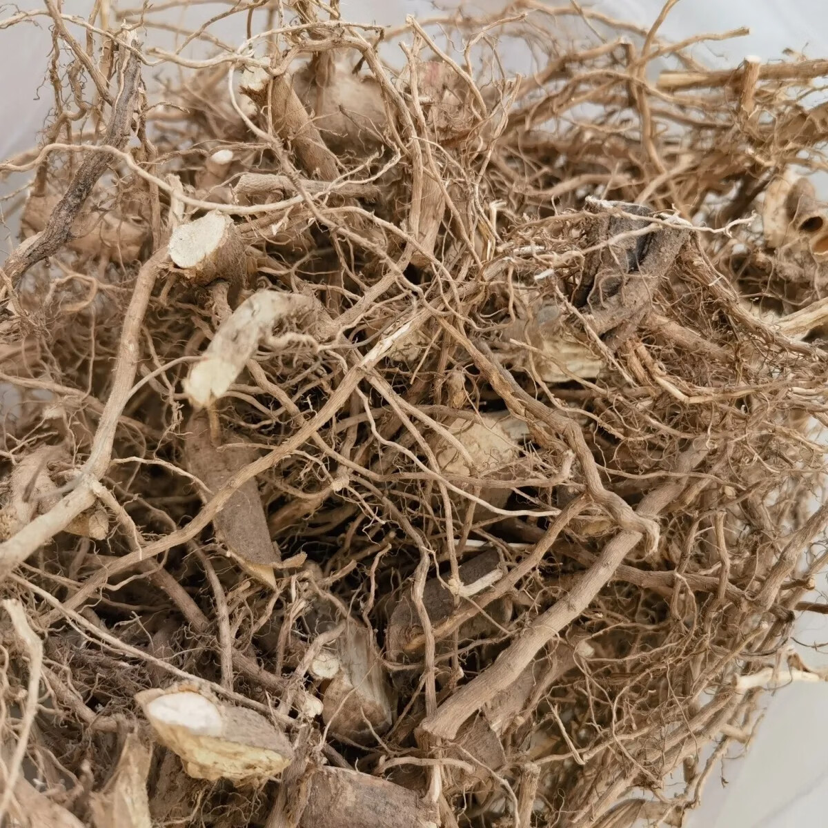 农家自晒地桃花根野生肖梵天花根中药材拦路虎八卦根三脚破纯根 500克