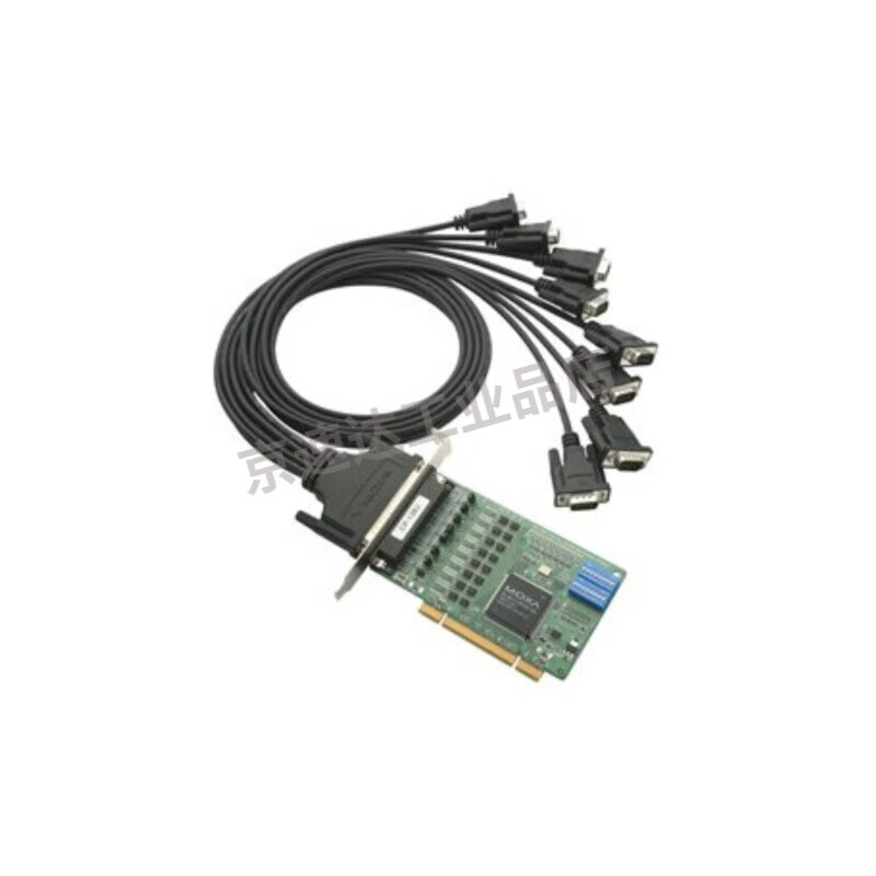 MOXA CP-118U PCI卡 8口RS232 422 485多串口卡 原装