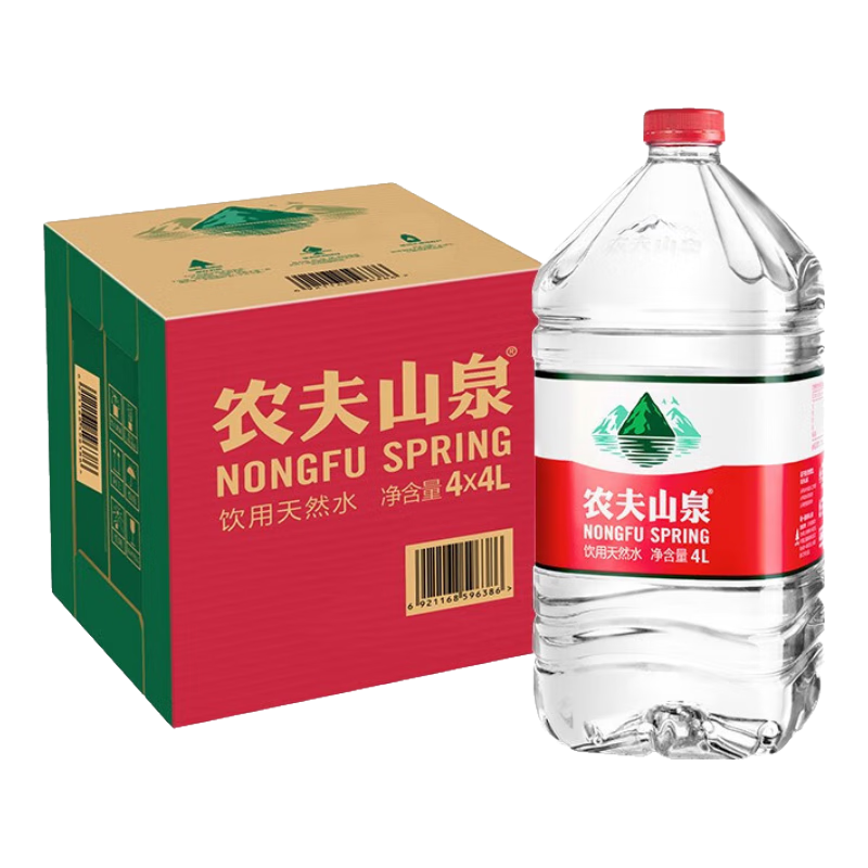ũɽȪ Ȼ Ȫˮ Ͱװ 4L 4Ͱʵ21.9Ԫ