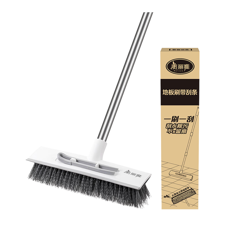 创宙 美丽雅地刷地板长柄刷浴室卫生间厕所地砖地毯刷地神器硬毛洗地清洁刷