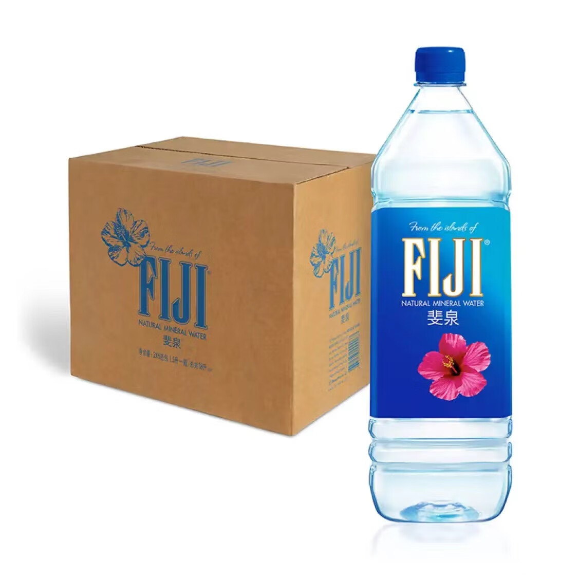 斐泉天然礦泉水 斐濟(jì)群島原裝進(jìn)口天然水 1.5L*12瓶
