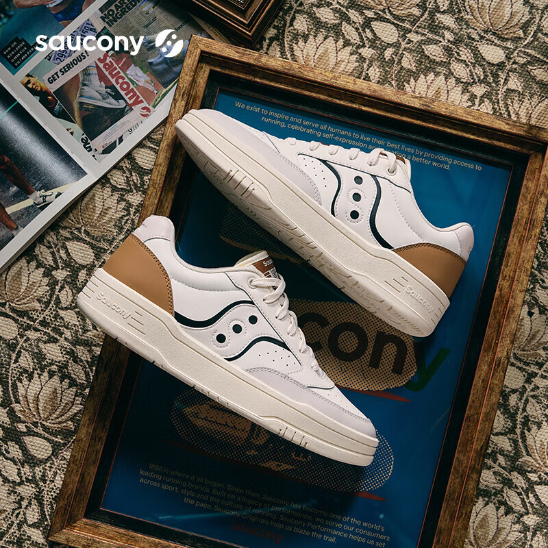 Saucony������CROSS JZ��������Ь��Ů�ٴ�Ƥ�����°�Ь����40.5