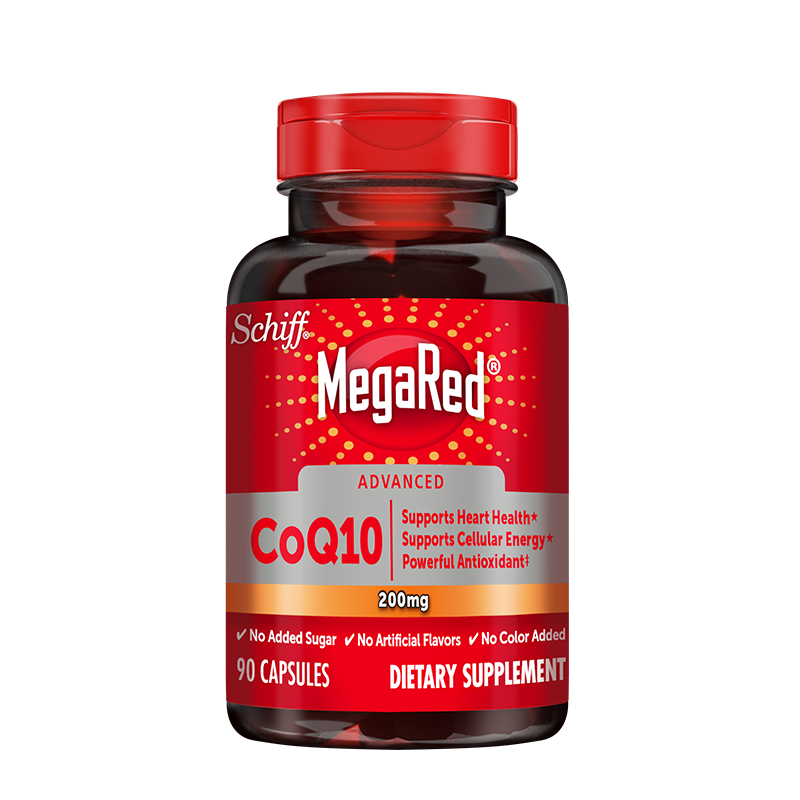 MegaRed脉拓辅酶q10胶囊高含量美国原装进口心脏coq10官方自营200mg90粒