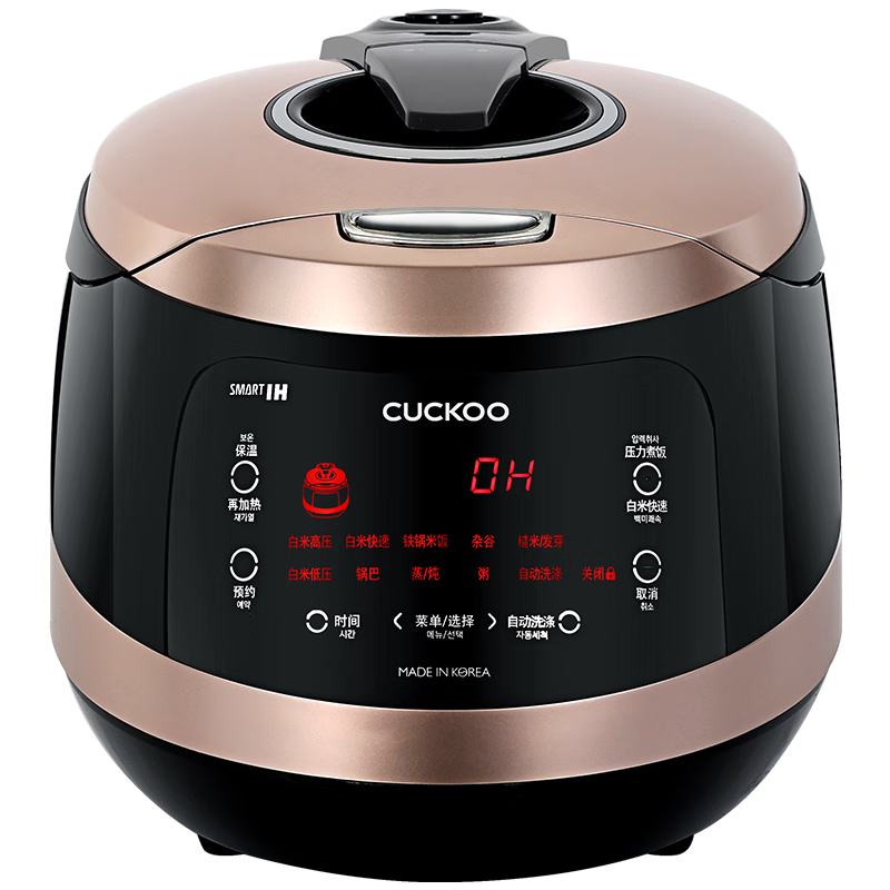 ���⣨CUCKOO���緹�Һ���ԭװ����2-8�˼��ô������緹��5��IH�������ѹ������ԤԼ��ʱ�๦�ܲ�ճ�ڵ��緹�� CRP-HWF108FH 5L