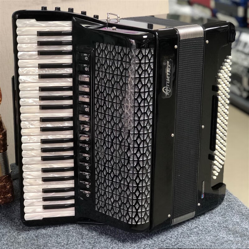 hohner北京进口手风琴专卖店俄罗斯牌45键双自由低音手风琴 0贝司