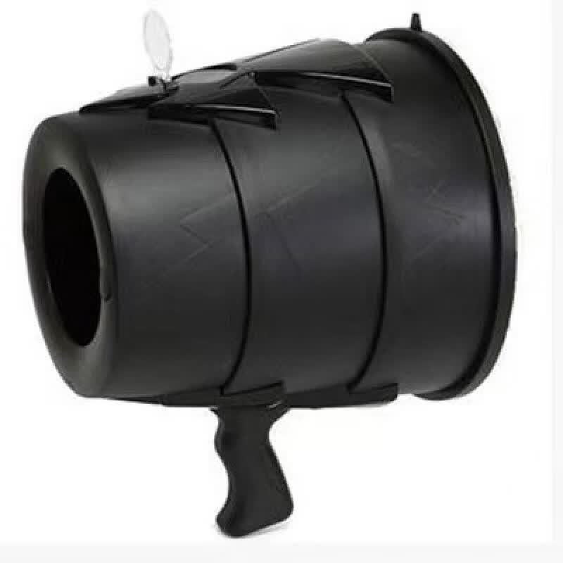 空气炮儿童整蛊整人烟雾布景可配烟雾机空气大炮科学实验烟圈科 黑色