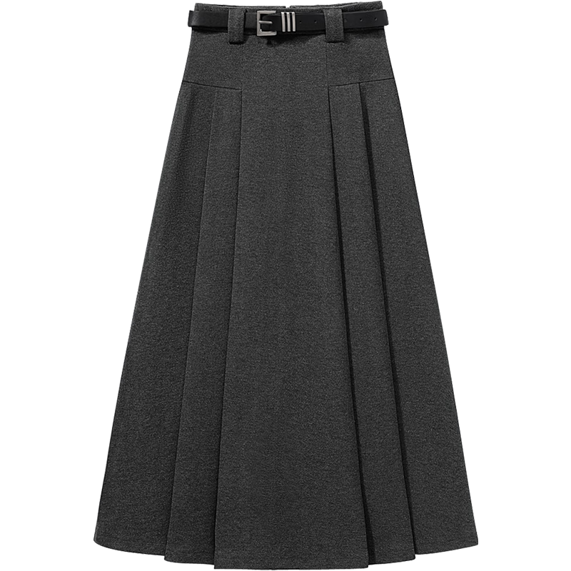 ���ڲ�����˿����ѧԺ�����ȹ2024��װ�¿�ŮװA���͸������������г������ȹ ���ɫ(ë��) M