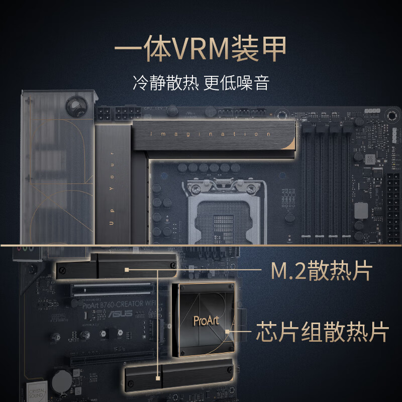 华硕 B760 PROART CREATOR WIFI DDR5 图 6