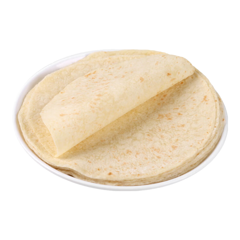 烙馍春饼手工卷饼铁棍山药原味荞麦低脂代餐饱腹 原味烙馍春饼300g/20张