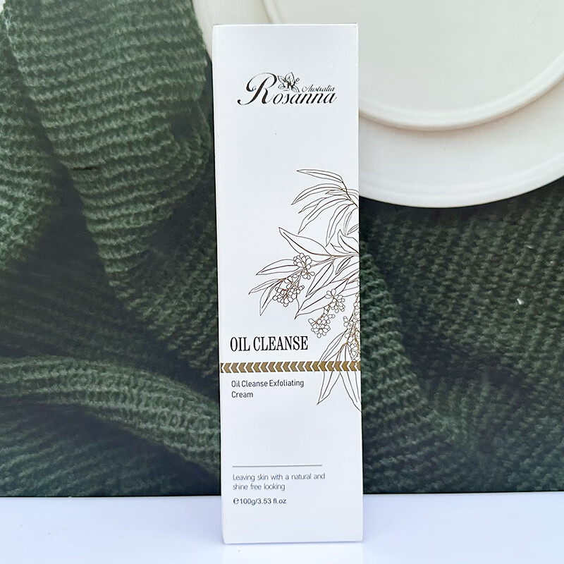 诺珊娜(larosanna)澳洲进口清爽净油磨砂洁面膏120g深层清洁油脂不紧绷泡沫洗面奶乳 诺珊娜清爽净油磨砂洁面膏100g 标准