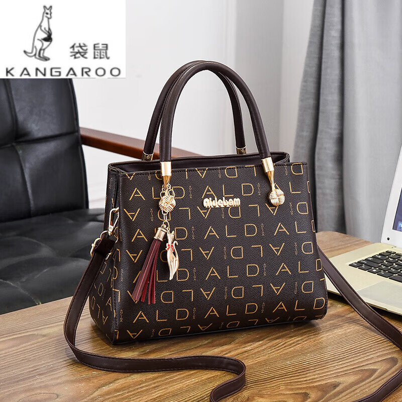 袋鼠(kangaroo)轻奢品牌女士包包2024春夏新款中年女包妈妈包时尚百搭