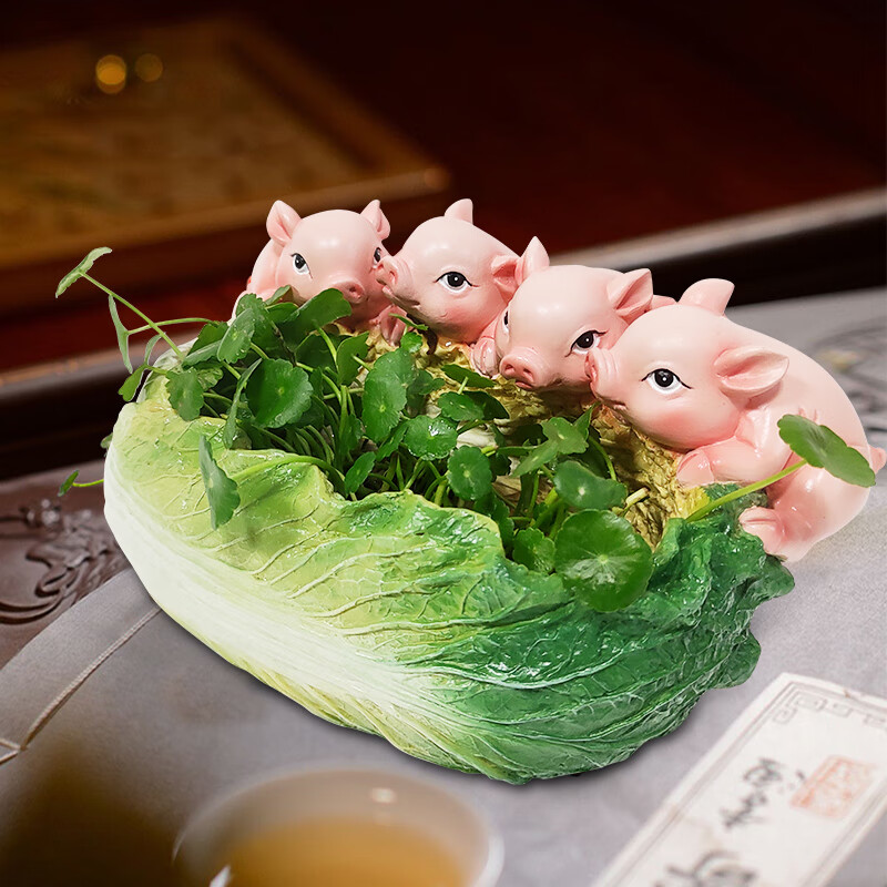 粉猪 写实白菜(无孔) 中