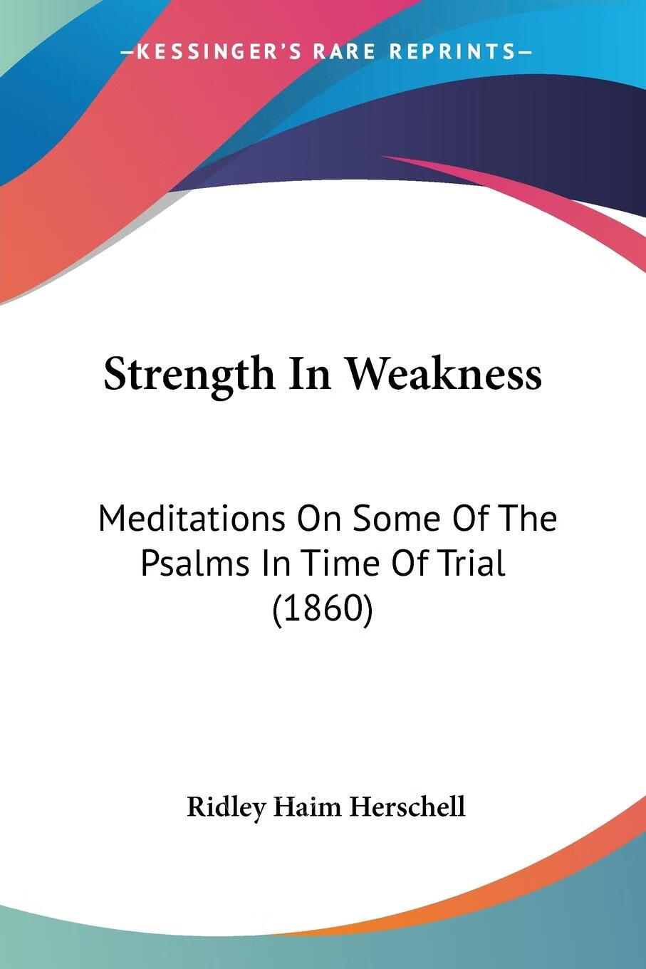 【2周达】【预售按需印刷】strength in weakness