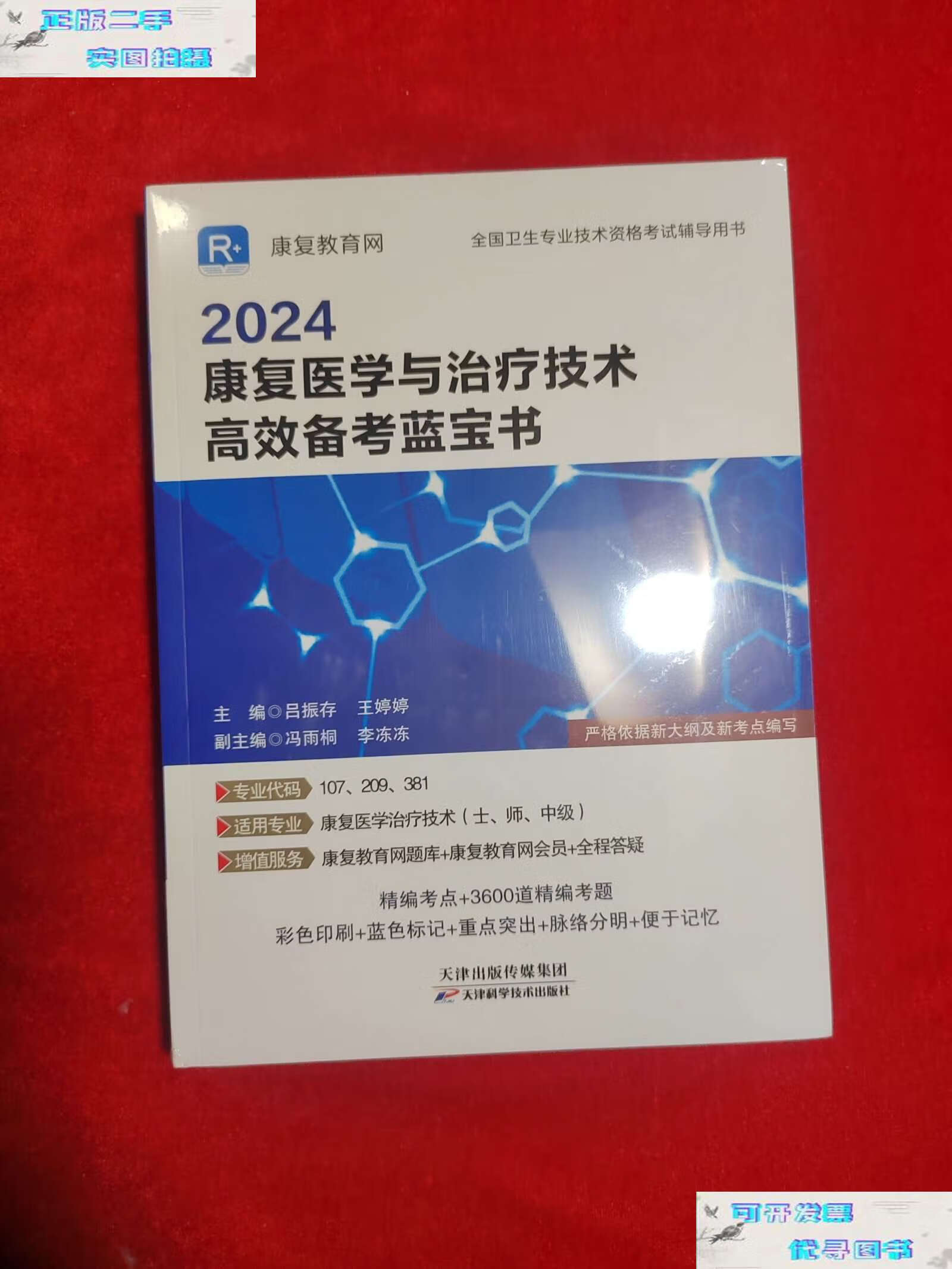 【二手9成新】2024康复医学与治疗技术高效备考蓝宝书 /吕振存 天津