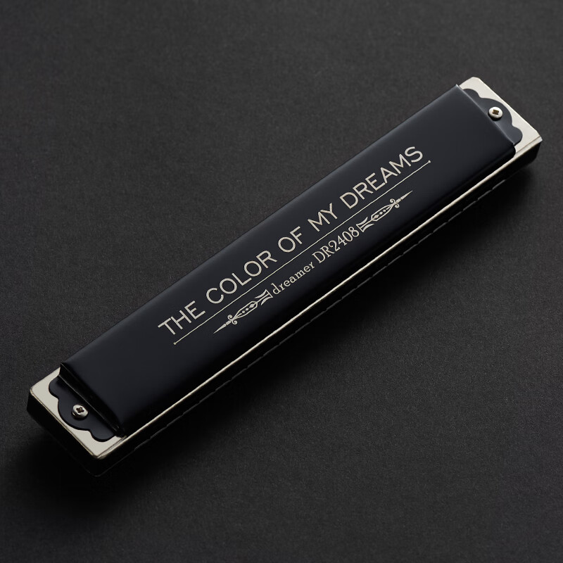 joy)追梦人2408口琴初学者生男高端级演奏级24孔复音乐器 c调口琴