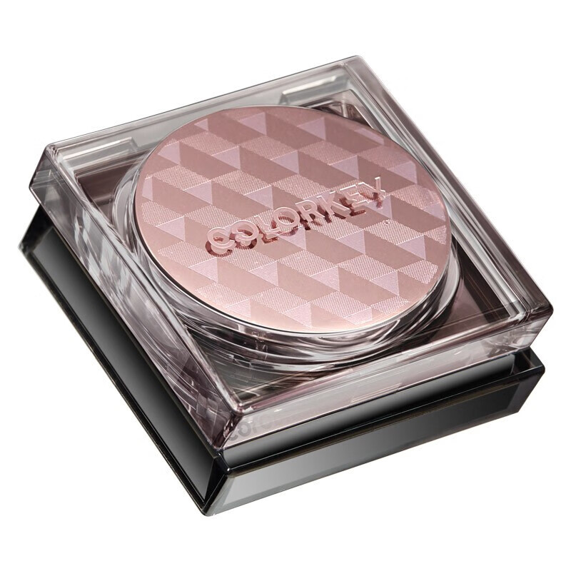 Color Key珂拉琪小雾镜散粉定妆粉控油持久防水不易脱妆蜜粉colorkey持妆 C01羽雾白2g[便携装]