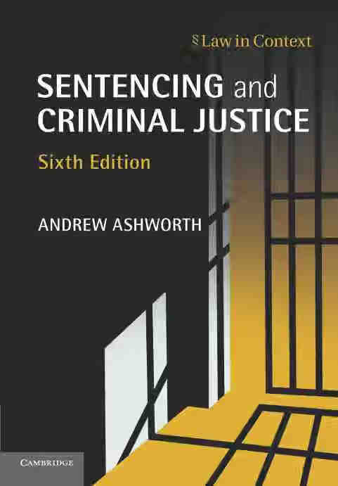【预订按需打印3周达】sentencing and criminal justice