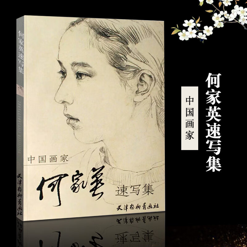 何家英速写集 中国画家何家英速写集 美术教材 美术高考绘画技法线描
