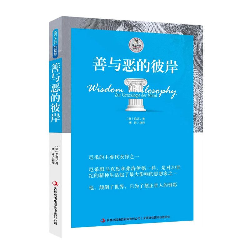 善与恶的彼岸 外国励志书籍 尼采的主要代表作之一 西方大师的智慧