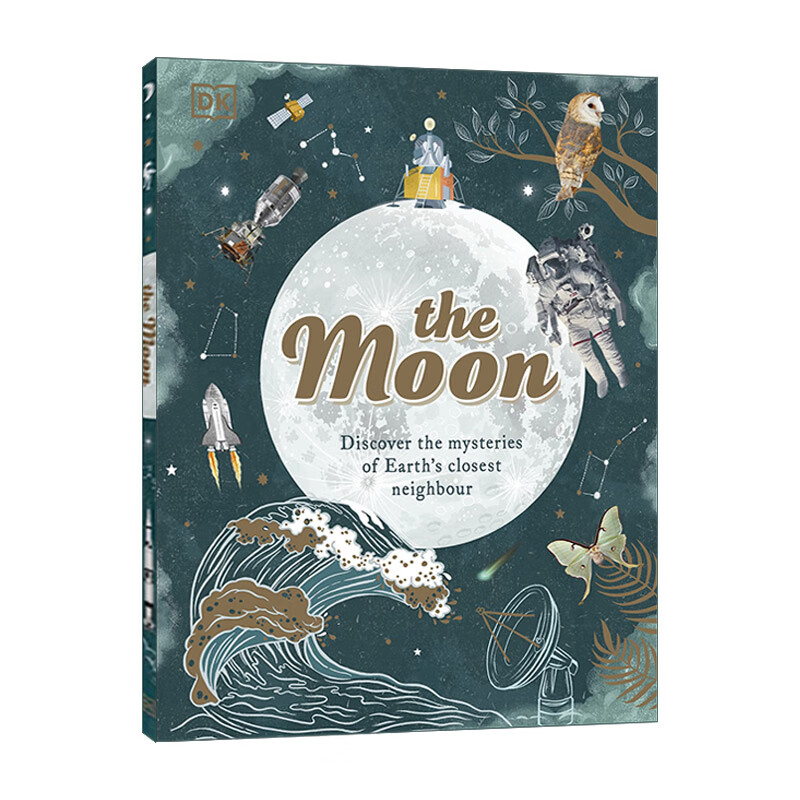 进口原版 the book of the moon 月球 百科全书 精装 英文版 英语原版