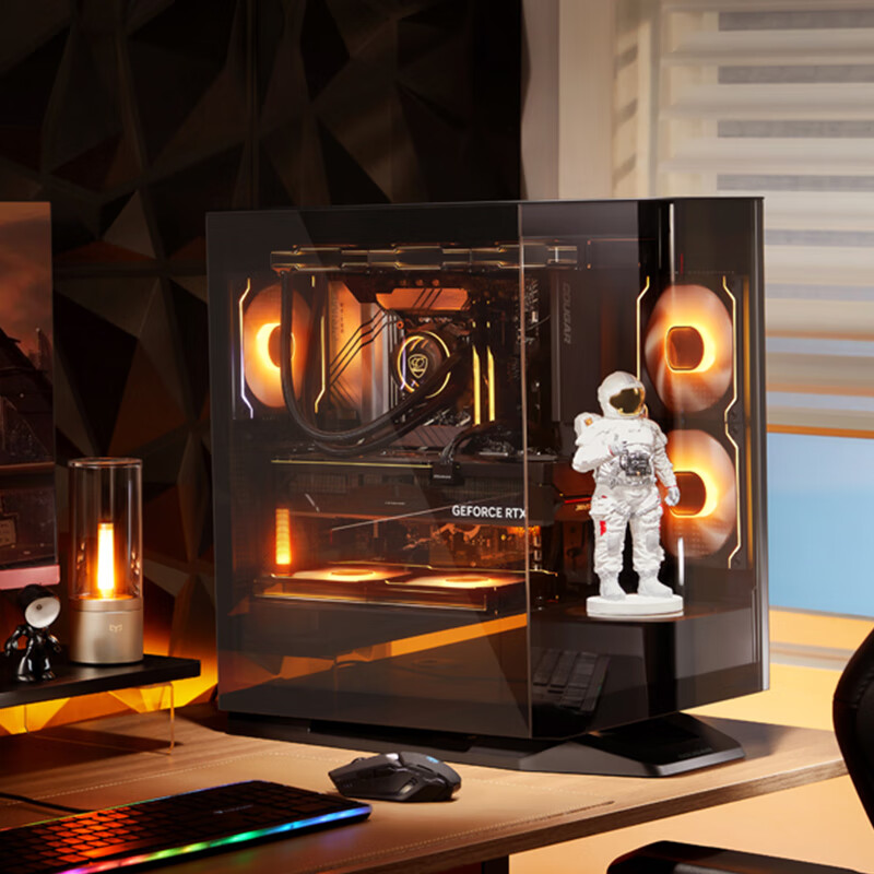 ��٤ �ǽ�FV270 ��ɫ ��Ϸ����̨ʽ������ ֧��360ˮ�� ��ת̨/ATX����/������/270�㺣����