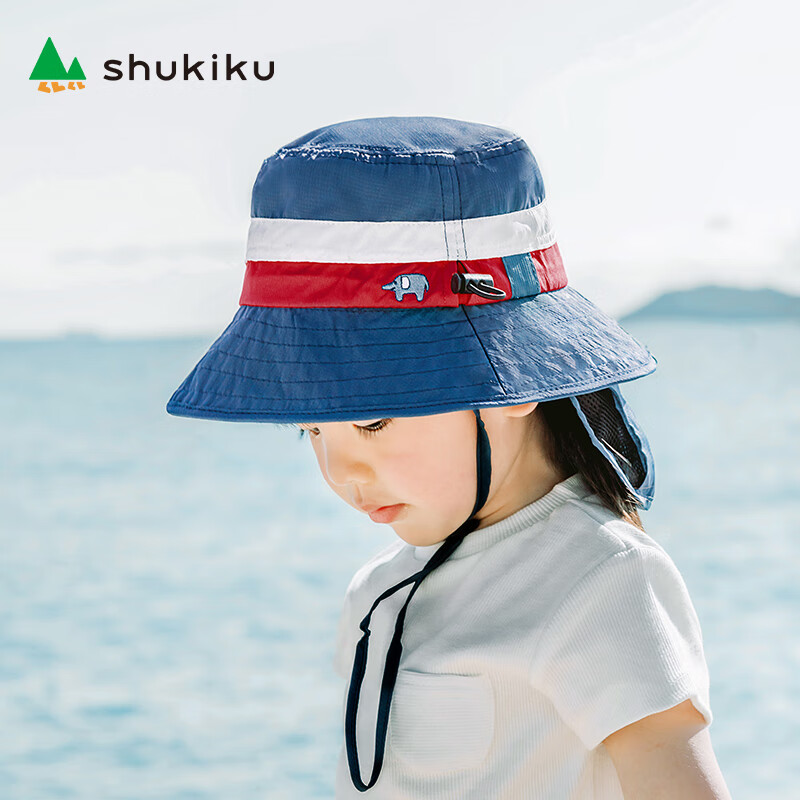 SHUKIKU��ͯ���ñ��Ůͯ����ñ�����ļ������ɹñ ��ɫС�� L�� (52cm-56cm)