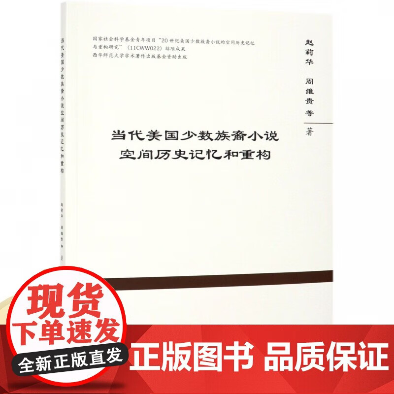 【正版包邮】当代美国少数族裔小说空间历史记忆和重构