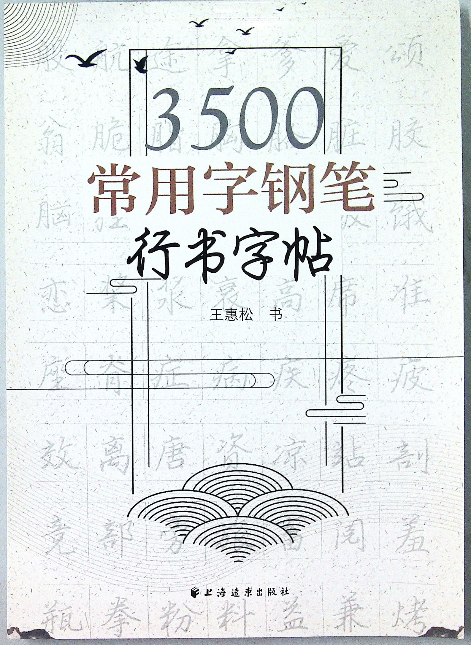 中学生钢笔临摹练习《3500常用字钢笔行书字帖》王惠松·书远东版