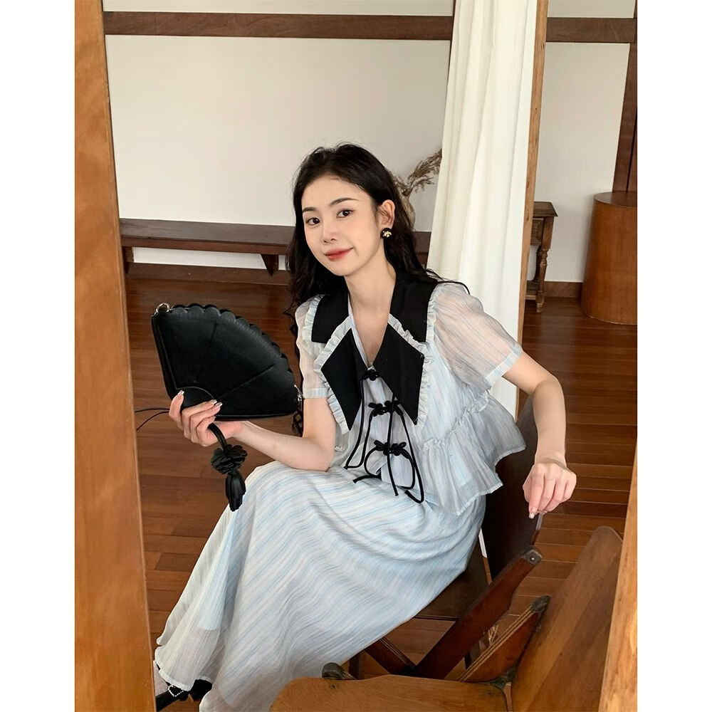 棠檀矮个子微胖女生穿搭夏【拍照嘎嘎出片 太美妙了】法式气质女神范