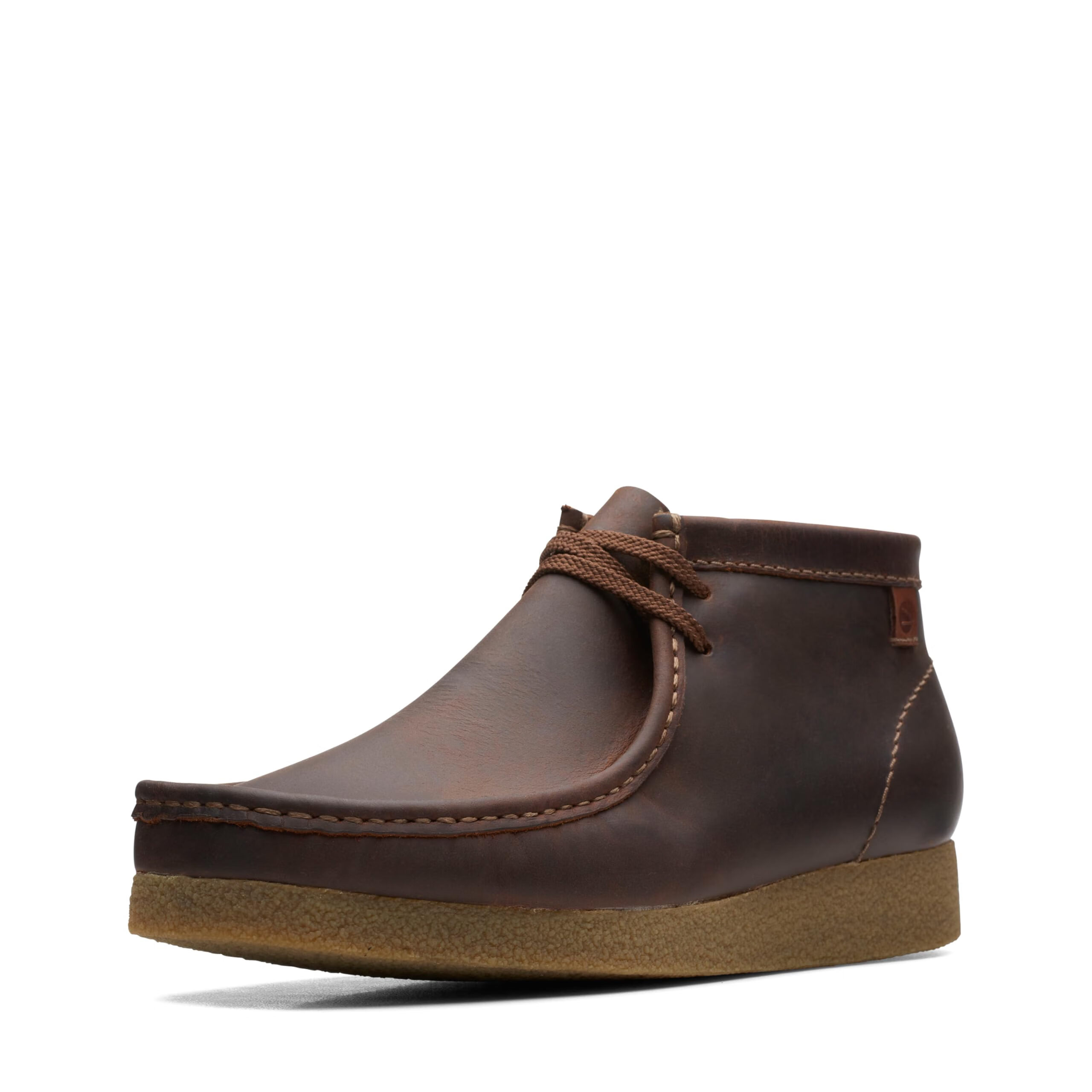 Clarks 其乐男鞋Shacre及踝靴子男 休闲商务皮靴 蜂蜡色 40 (7.5 US)