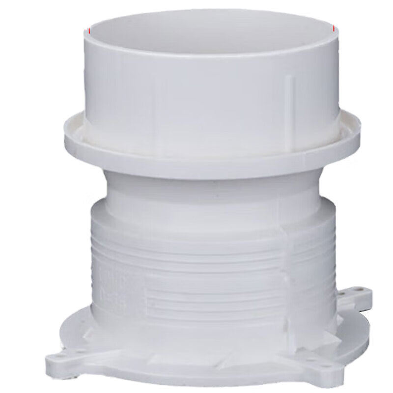 星期十 50*15cm 预埋套筒 pvc排水管预埋件胶粘接头塑料下水管止水节