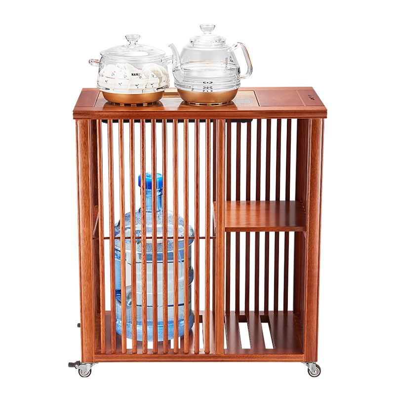 金灶（KAMJOVE）金花梨木全自動(dòng)一體茶水柜茶具套裝茶藝爐 整套茶具KW-2000 搭配H9茶藝爐  純凈水桶 1個(gè)