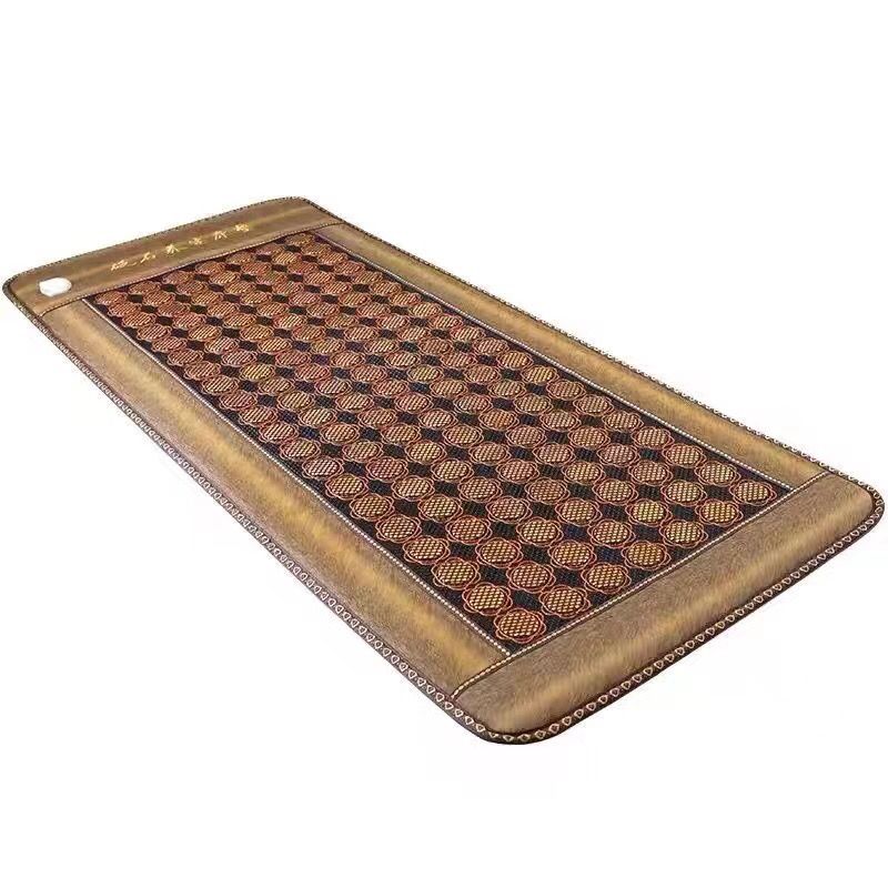 泗滨富贵红砭石床垫养生床垫玉石按摩加热多功能家用床垫理疗垫泗水