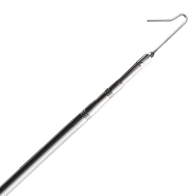 天颛槐花钩子 工具采摘香椿钩钩不锈钢伸缩杆采摘抄网多功能加长 加厚