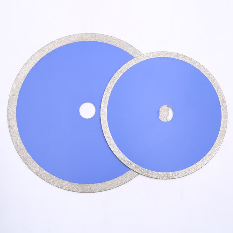 厂家供应电镀金刚石切割片玻璃切割片陶瓷合金玉器磨盘合金锯片 150*