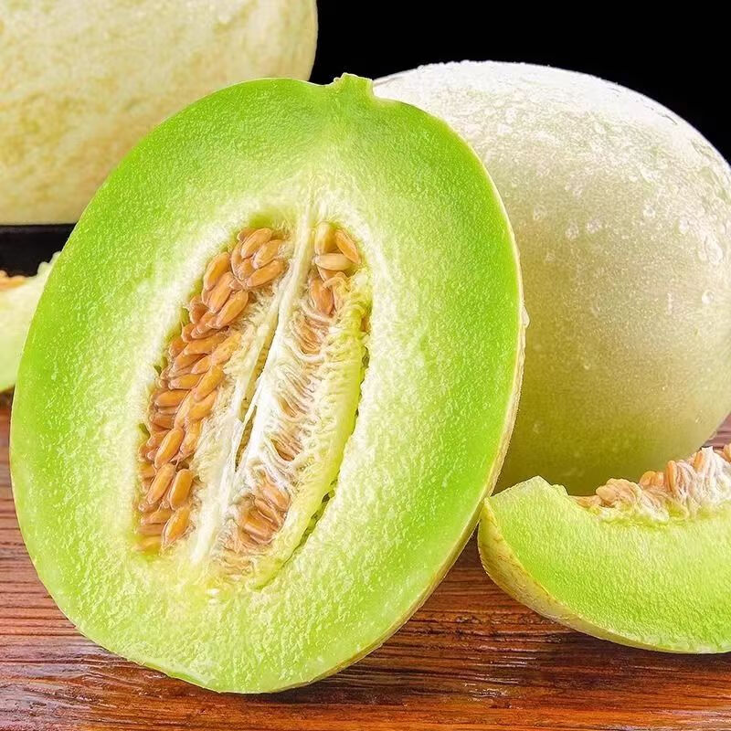 田园东方海南玉菇甜瓜 冰激凌香瓜 当季新鲜水果（变软再食用） 带箱毛重 5斤装净重（4.5斤）