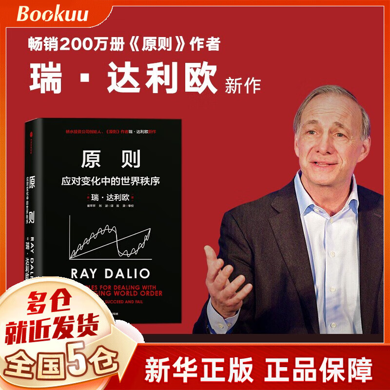 原则:应对变化中的世界秩序 原则2 达利欧书 瑞·达利欧达里奥 新书应对世界变化的原则 原则2单本