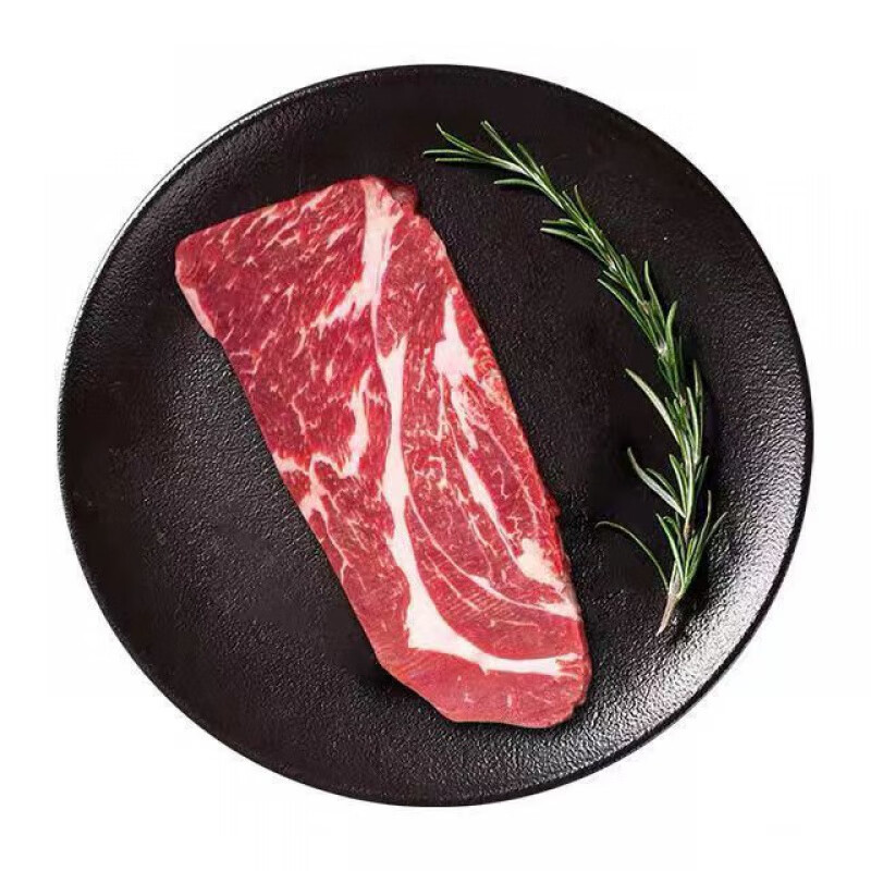 食美精选新鲜生牛肉批发牛上脑肉冷冻无添加不拼接冷冻原切正宗黄牛烧