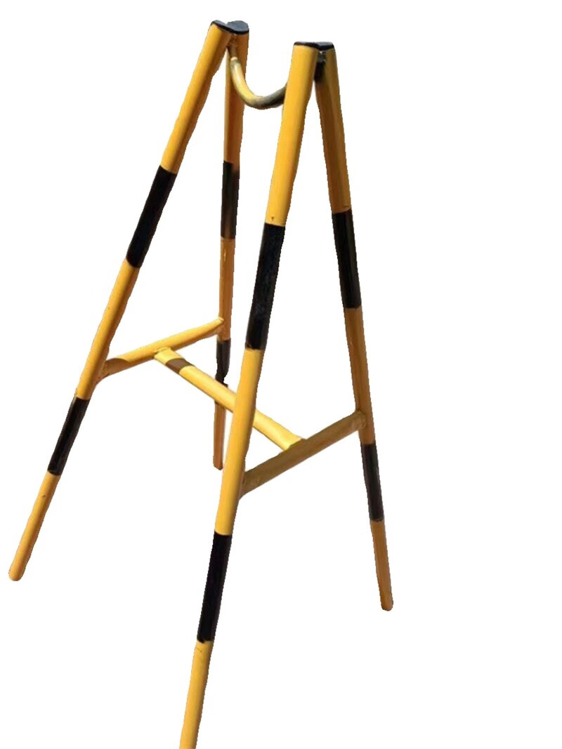 欢馨电缆支架三角架电线架工地电缆支架电线桥架三角托架圆管架子可移