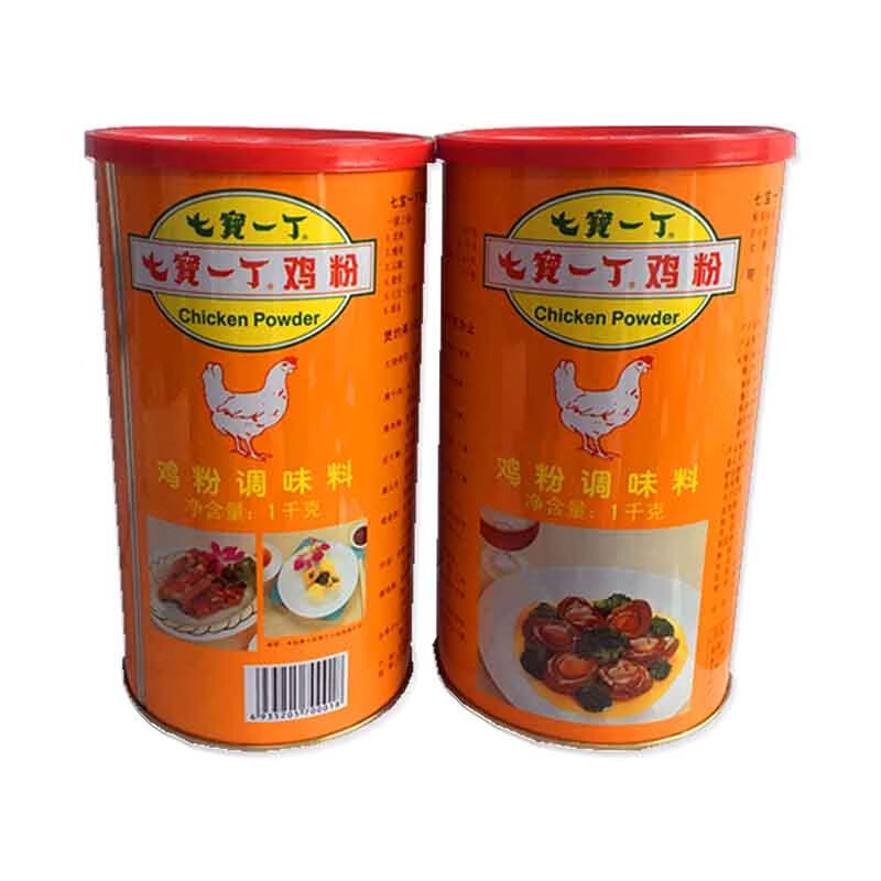 七宝一丁鸡粉1000克x2调味料米线炒菜砂锅煲汤 2罐