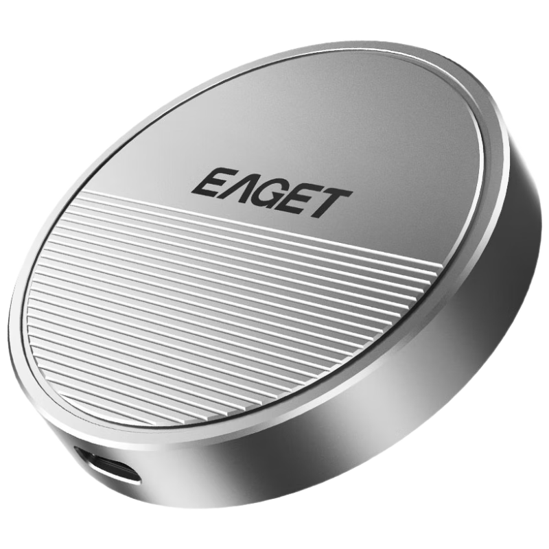 憶捷（EAGET）1TB 磁吸移動硬盤固態(tài)（PSSD）Type-c USB3.2 M35 讀速1000MB/s 蘋果手機16手機電腦MAC外接硬盤
