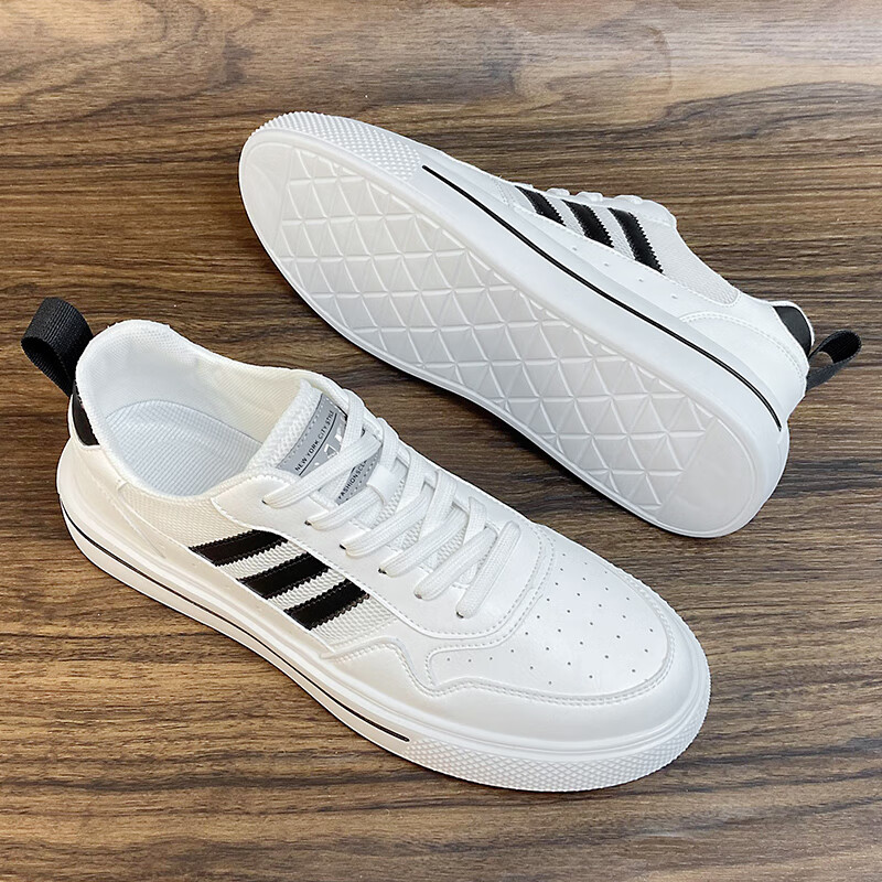 真皮白黑 真皮39 【运动鞋码】