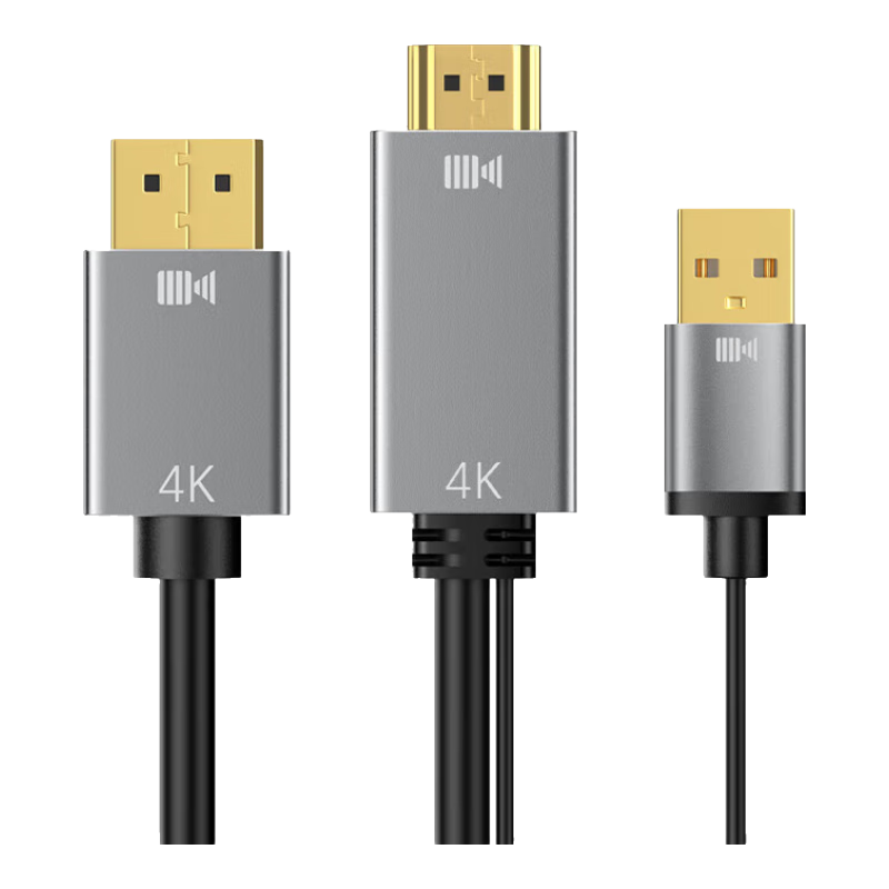 ������ HDMIתDPת���� 4K/60hz Displayportĸ4K������Ƶ��֧�ֱʼǱ�����PS4����ʾ��ת��ͷ1�� 