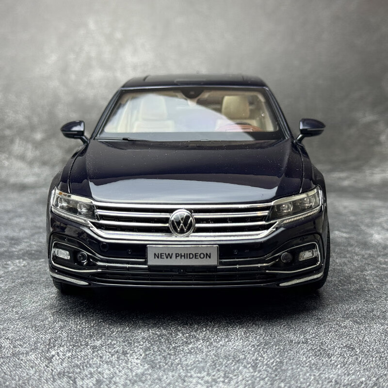 跃纪生1:18 原厂上海大众朗逸 帕萨特 途昂 途安L辉昂合金车模轿车模型 2020款 辉昂 深蓝色