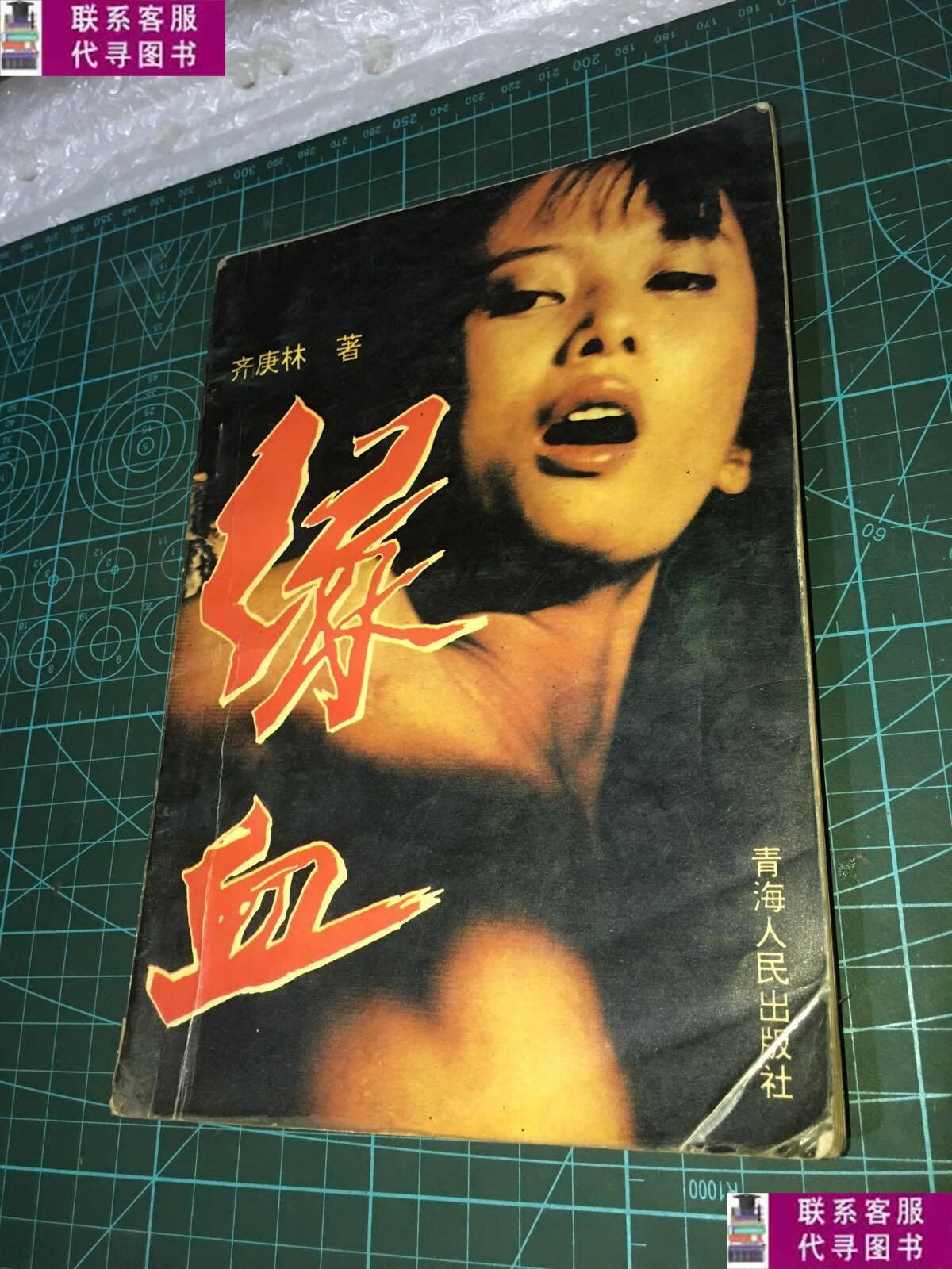 【二手9成新】绿血 /齐庚林 陕西人民出版社