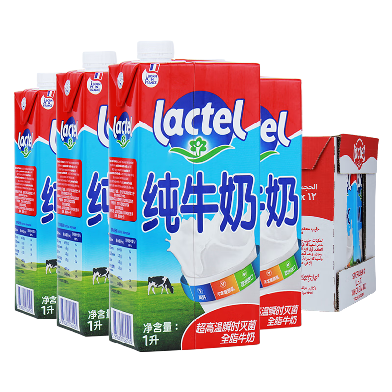 lactel˹ǽȫ֬1L*12䴿ţӪͶڻ