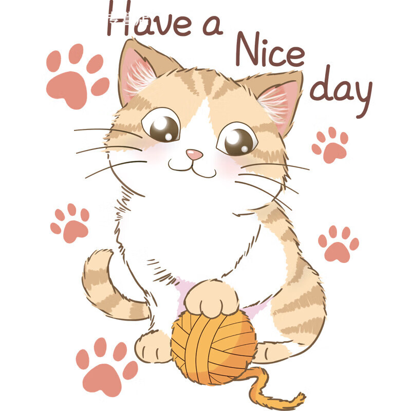 马桶贴防脏水化妆室浴室厕所全贴画 毛茸茸猫咪马桶贴(防水不掉色)